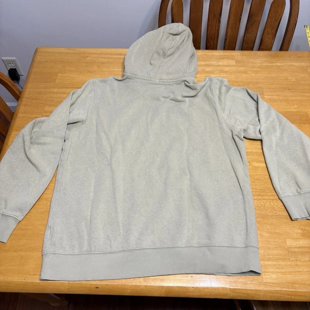 The North Face Hoodie Mens Size L Half Dome Pullover‎ Sweater Light Sage Green